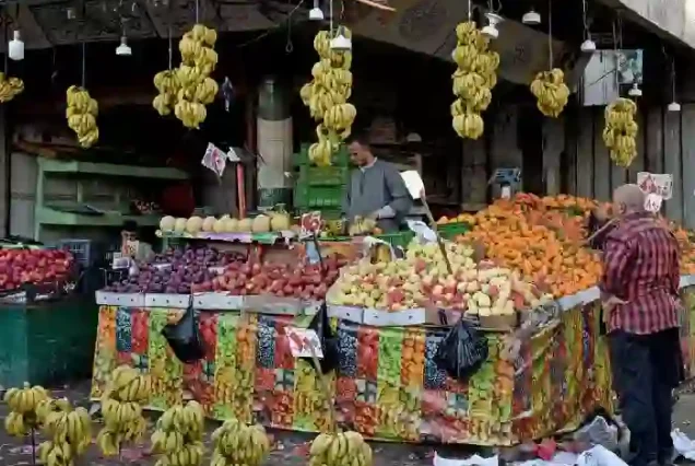 Local Egyptian spices at the Hurghada bazaar.