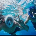 Professional snorkeling gear and life jackets for all ages.