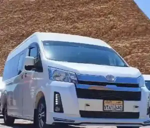 Mini van, Luxor and Aswan tour vehicle from Marsa Alam