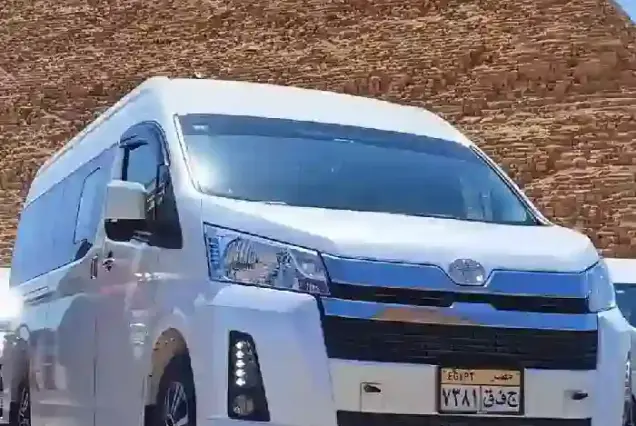 Mini van, Luxor and Aswan tour vehicle from Marsa Alam