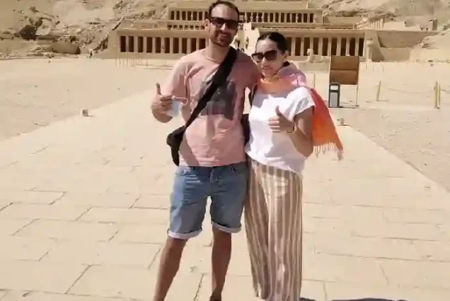 Mortuary Temple of Hatshepsut at Deir el-Bahari Luxor.