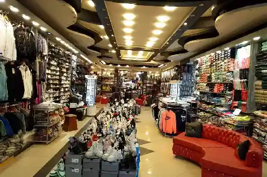 Shop selling high-copy t-shirts and clothing in Hurghada