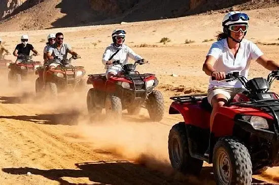Quad bikes in the desert