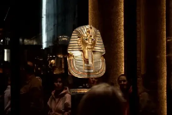 Tutankhamun's mask, the Grand Egyptian Museum