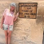 Entrance of King Tutankhamun tomb Valley of the Kings Luxor