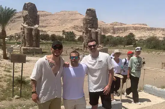 Private Luxor tour from Hurghada Colossi of Memnon statues