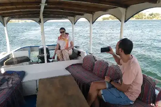 A boat on the Nile River, Manolo Tours Egypt