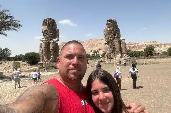 The Colossi of Memnon in Luxor, Manolo Tours