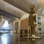 Ancient Egyptian artifacts and mummies in the Grand Museum.