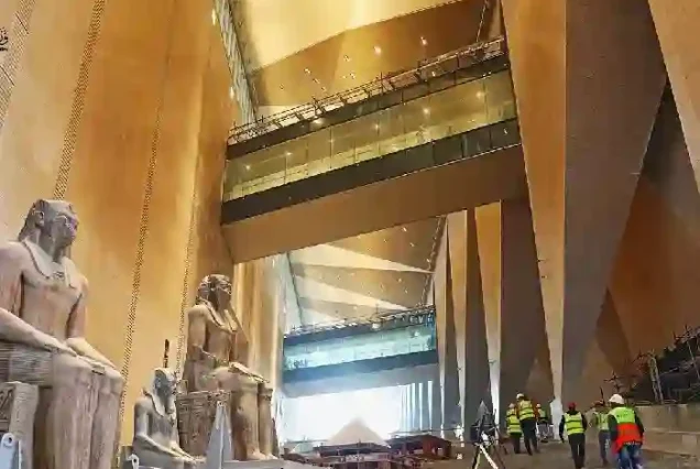 The new Egyptian Museum is an architectural and cultural masterpiece.