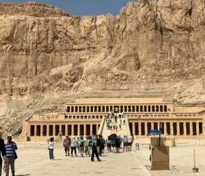Stunning Temple of Queen Hatshepsut in Luxor West Bank.
