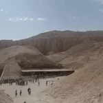 Hieroglyphics and colorful Pharaonic tombs Valley of the Kings. luxor