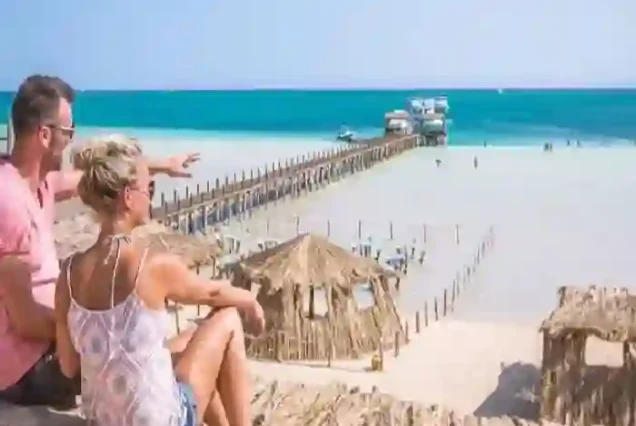 Viewing the island of Orange is a delightful sight.