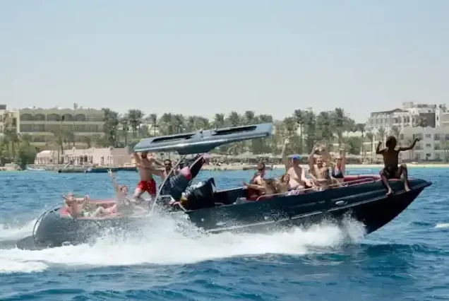 Luxury private speedboat rental Red Sea