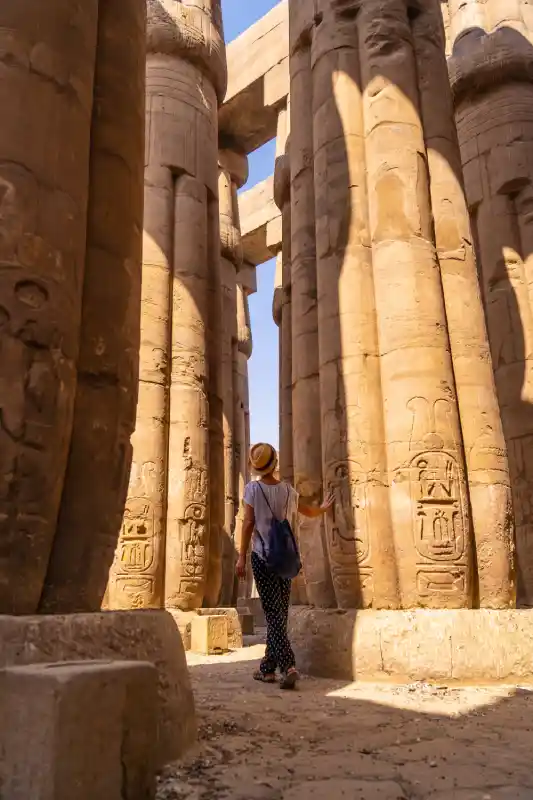 Kormak Temple Colonnade - Luxor Tour from Hurghada - Manolo Tours Egypt