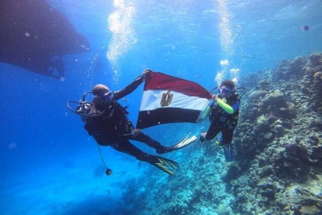 Day trip diving in Hurghada