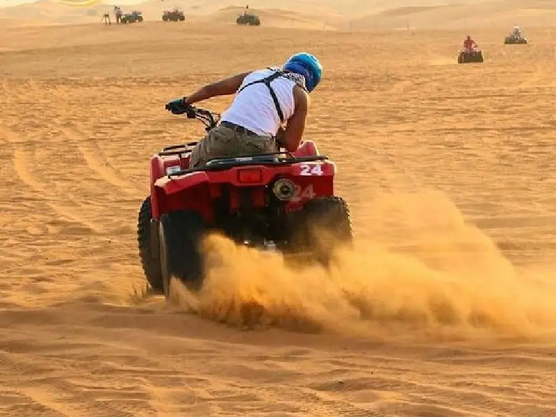 Quad Bike Desert Safari Adventure in Hurghada with Bedouin Tea - Manolo Tours