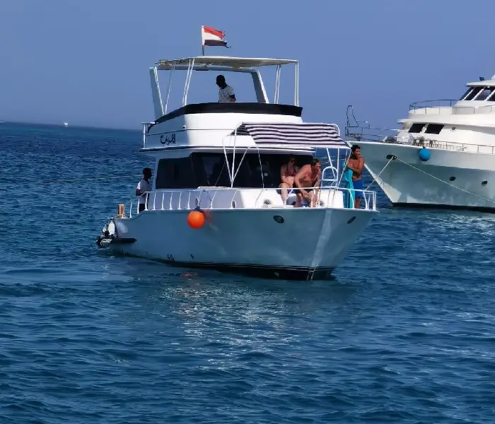 VIP private boat trip to Orange Bay Hurghada