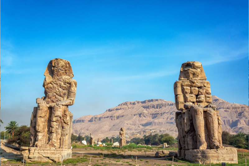 Colossi of Memnon Tour from Hurghada-
