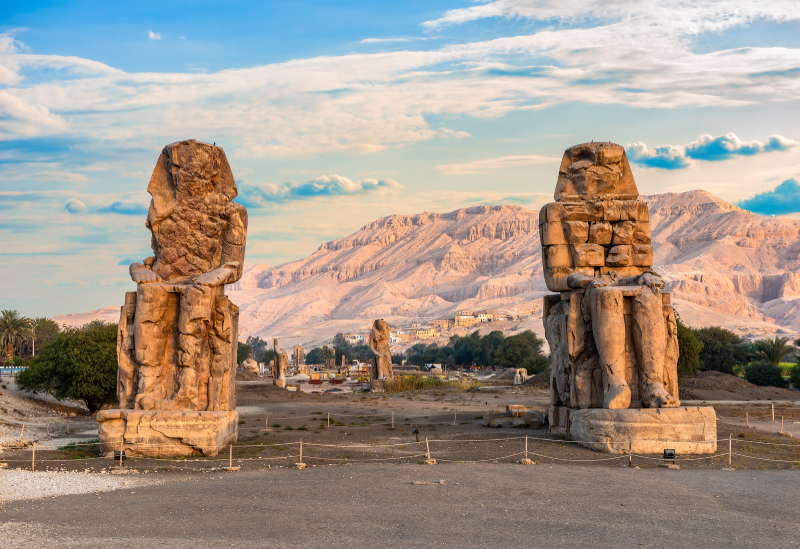 Hurghada to Luxor private tour-Colossi of Memnon