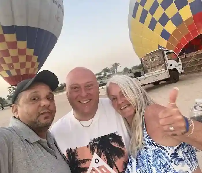 Luxor hot air balloon tour from Hurghada