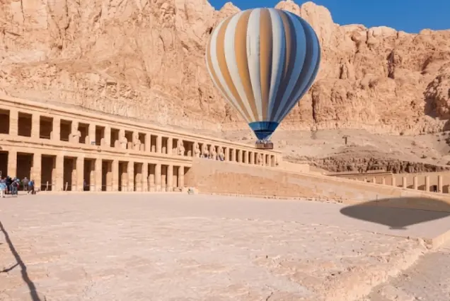 Luxor hot air balloon tour from Hurghada