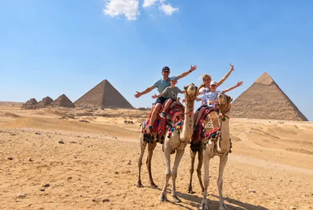 2-Day Cairo Pyramids & Grand Egyptian Museum Tour from Hurghada