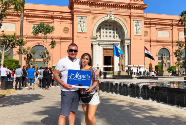 Cairo Pyramids & Grand Egyptian Museum Tour from Hurghada