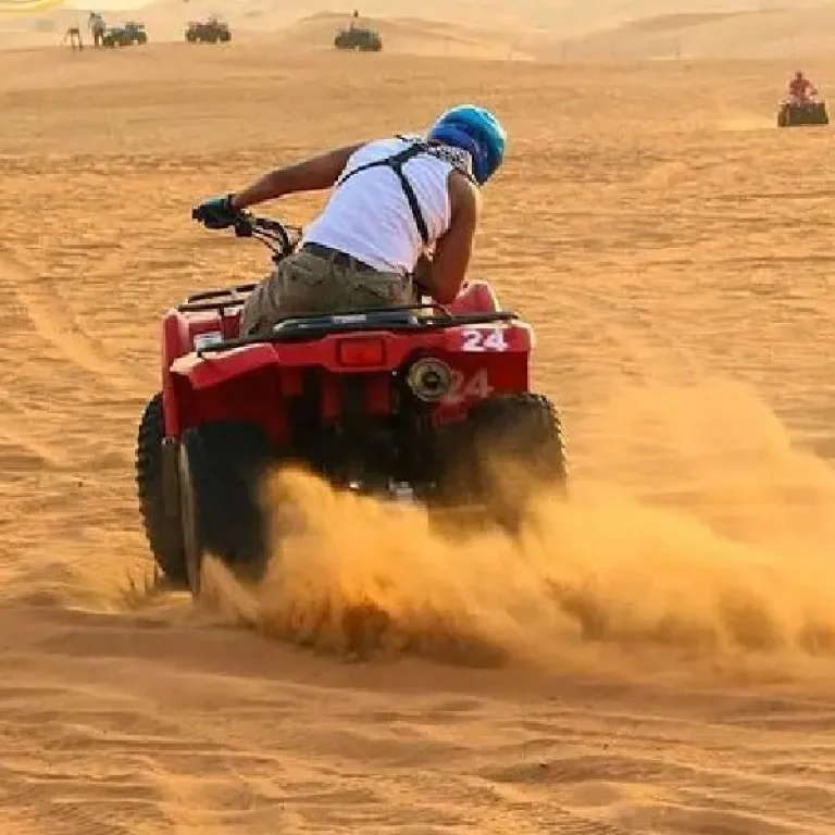 Quad Bike Desert Safari Adventure in Hurghada with Bedouin Tea - Manolo Tours