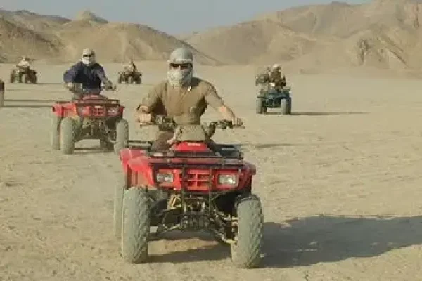 quad bike journey in the desert- Hurghad